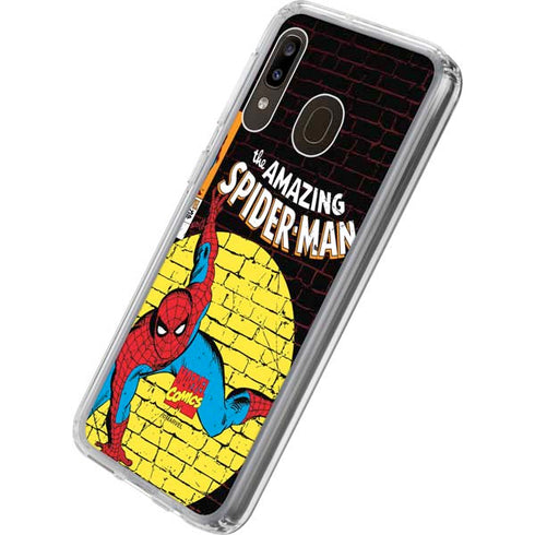 Marvel Classic Comics Amazing Spider-Man 70 Galaxy A20 Clear Case